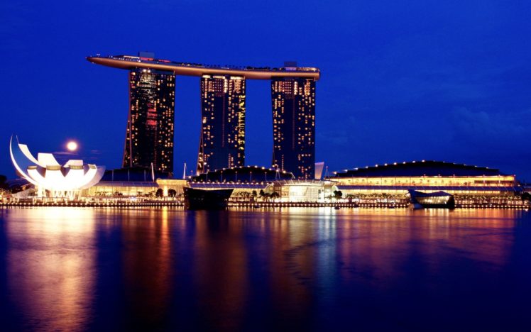 cityscapes, Singapore HD Wallpaper Desktop Background