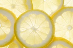fruits, Lemons, White, Background, Slices