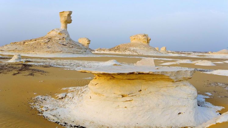 landscapes, White, Deserts, Egypt, Oasis HD Wallpaper Desktop Background