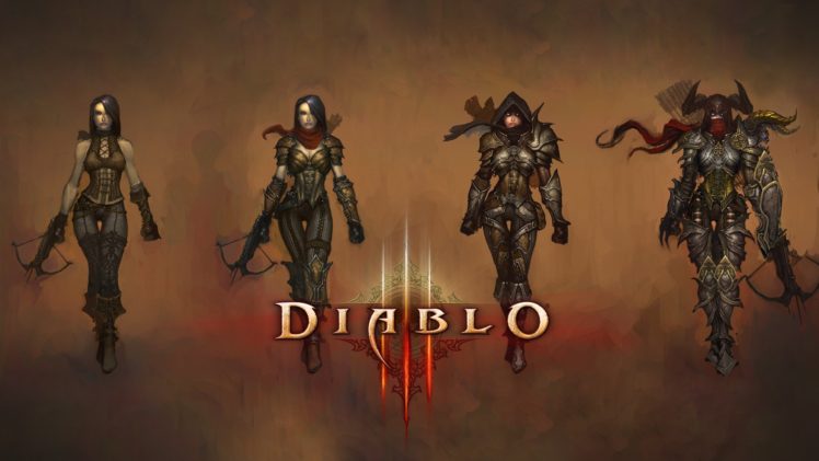 video, Games, Demon, Hunter, Artwork, Diablo, Iii, Drawings HD Wallpaper Desktop Background