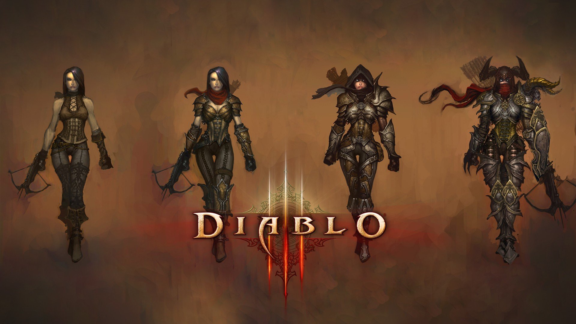 video, Games, Demon, Hunter, Artwork, Diablo, Iii, Drawings Wallpaper