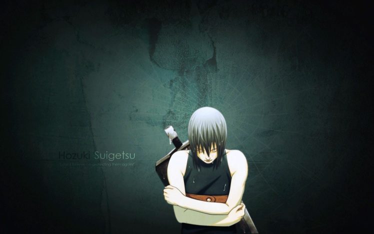 quotes, Naruto , Shippuden, Water, Drops, Anime, Boys, Closed, Eyes, Protecting, Dark, Background, Green, Background, Arms, Crossed, Suigetsu, Hozuki, Silver, Hair HD Wallpaper Desktop Background