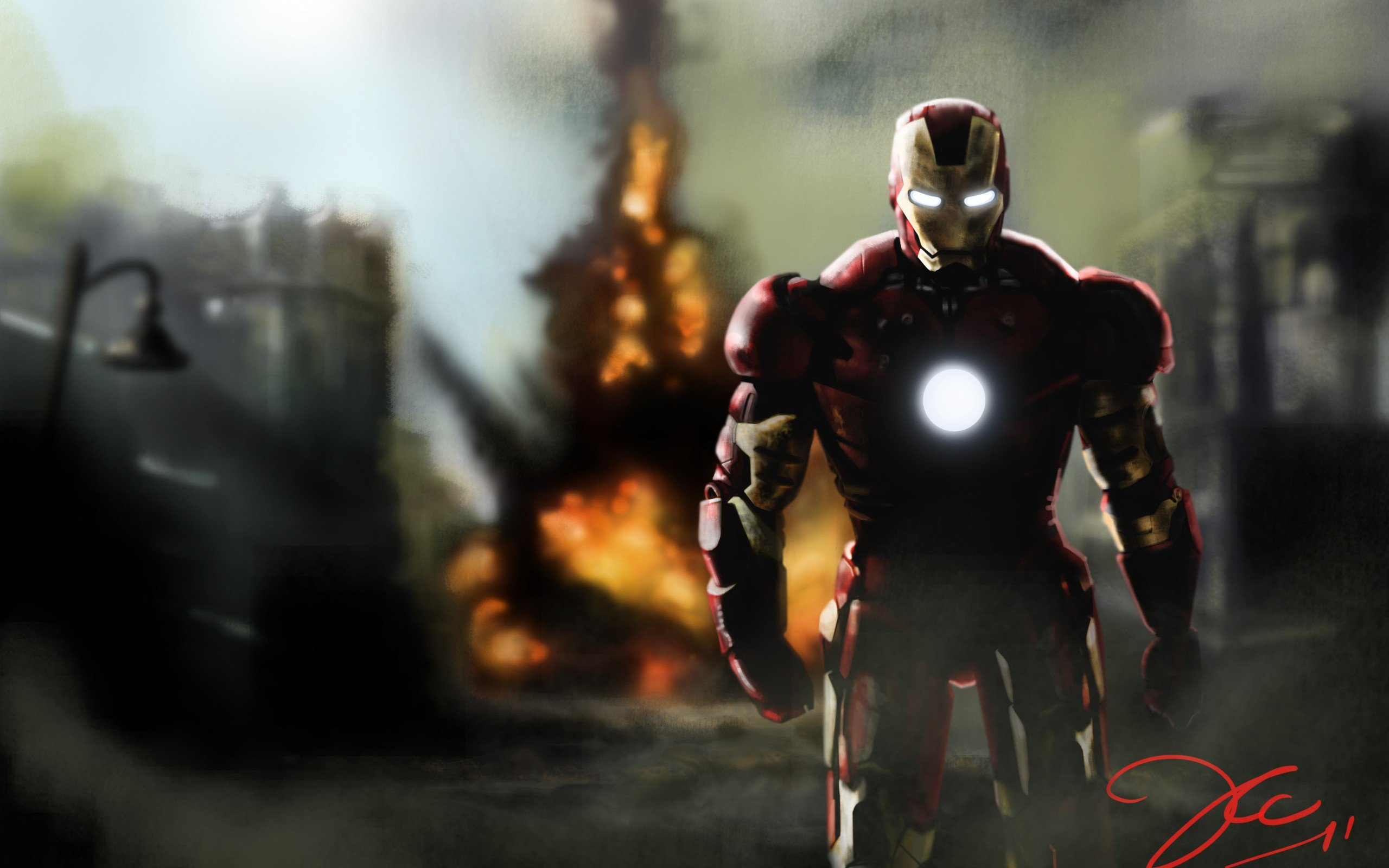 iron, Man, Marvel Wallpaper