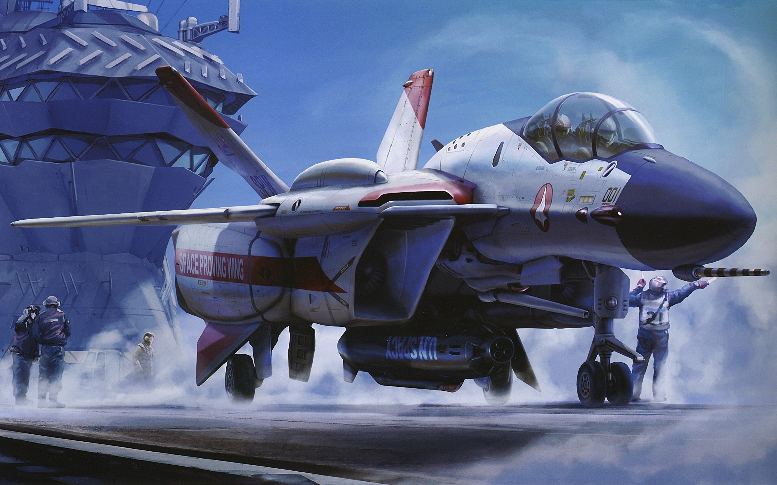 aircraft, Macross, Artwork Wallpaper