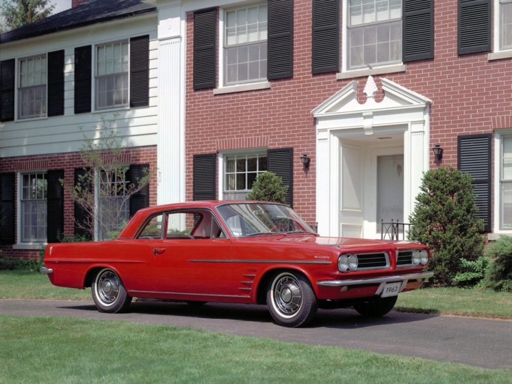1963, Pontiac, Tempest, Lemans, Hardtop, Coupe,  2217 , Classic HD Wallpaper Desktop Background