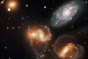 outer, Space, Galaxies, Stephan, Quintet