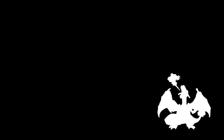 pokemon, Black, And, White, Charizard HD Wallpaper Desktop Background