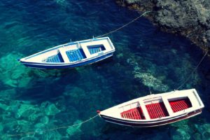 water, Blue, Red, Boats, Sea, Beaches