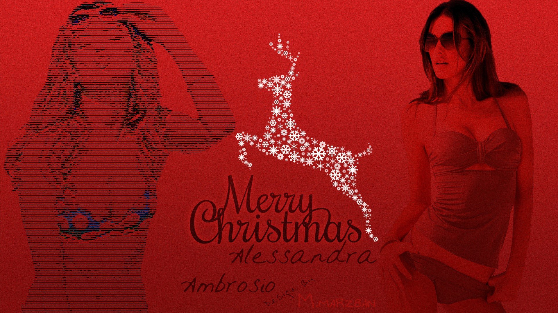 women, Alessandra, Ambrosio Wallpaper