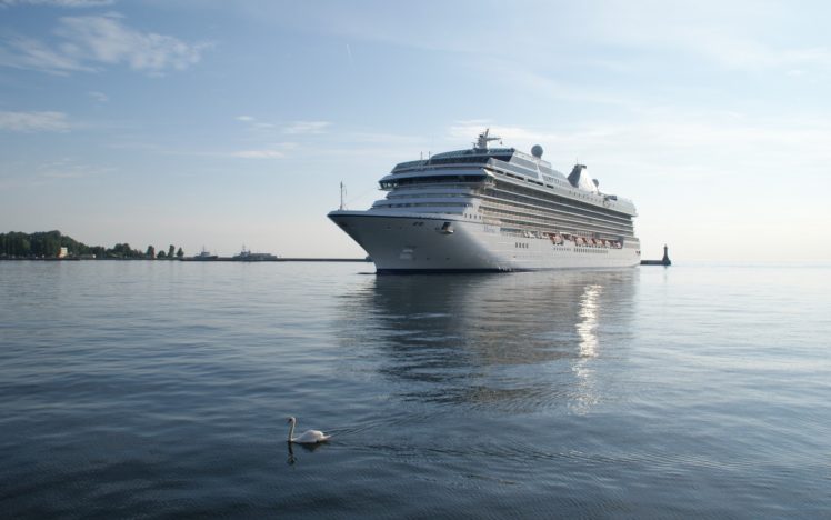 water, Swans, Cruise, Ship HD Wallpaper Desktop Background