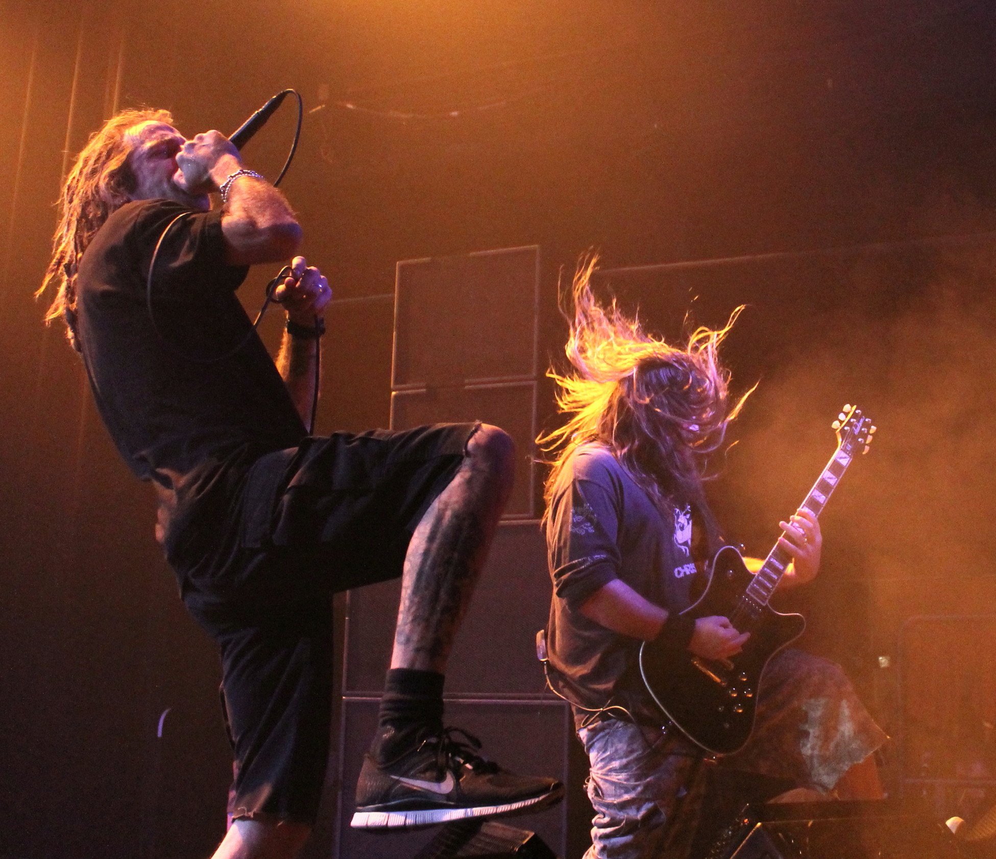 lamb, Of, God, Groove, Metal, Heavy, Concert, Guitar, Singer, Microphone Wallpaper