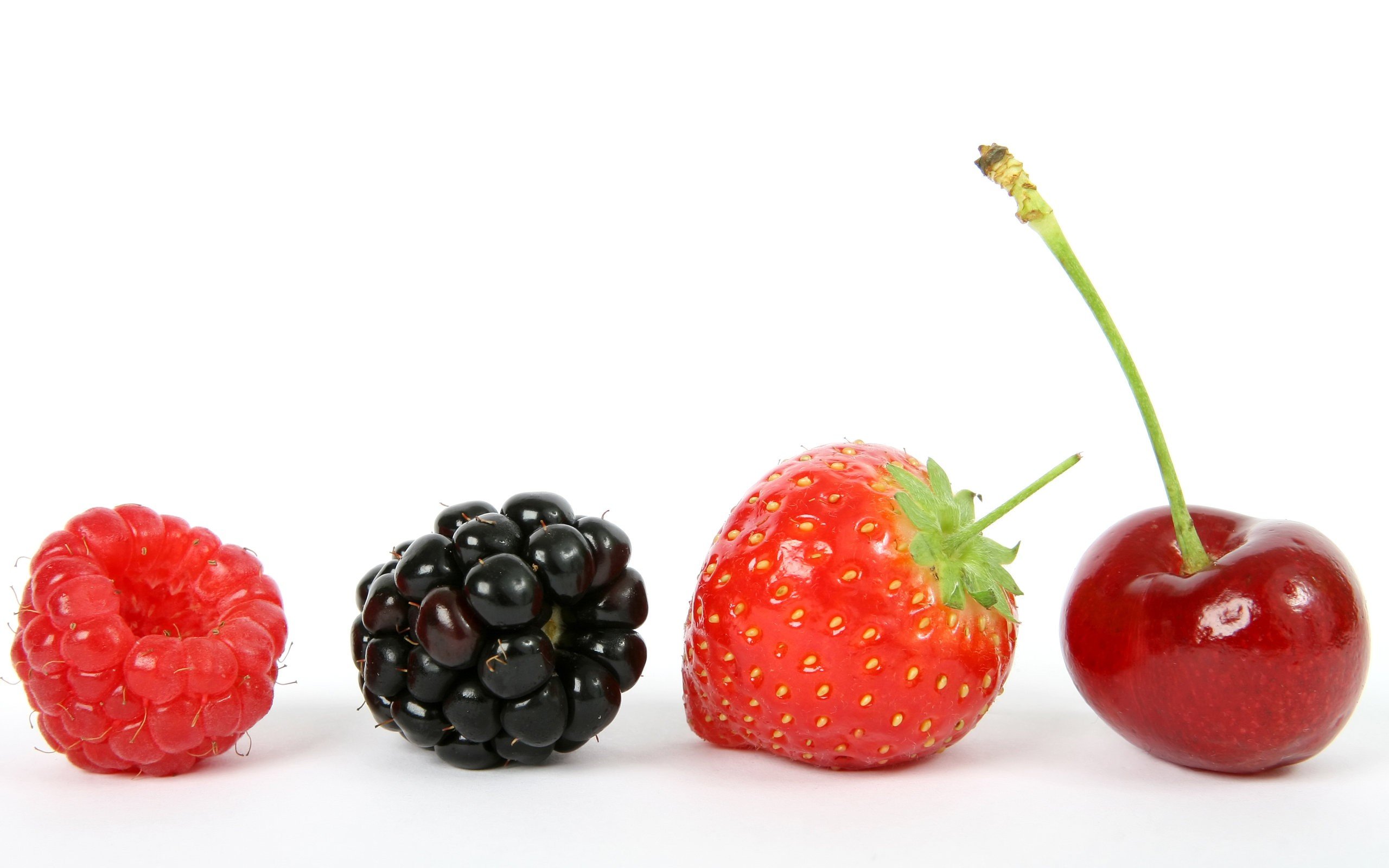 fruits, White, Background Wallpaper