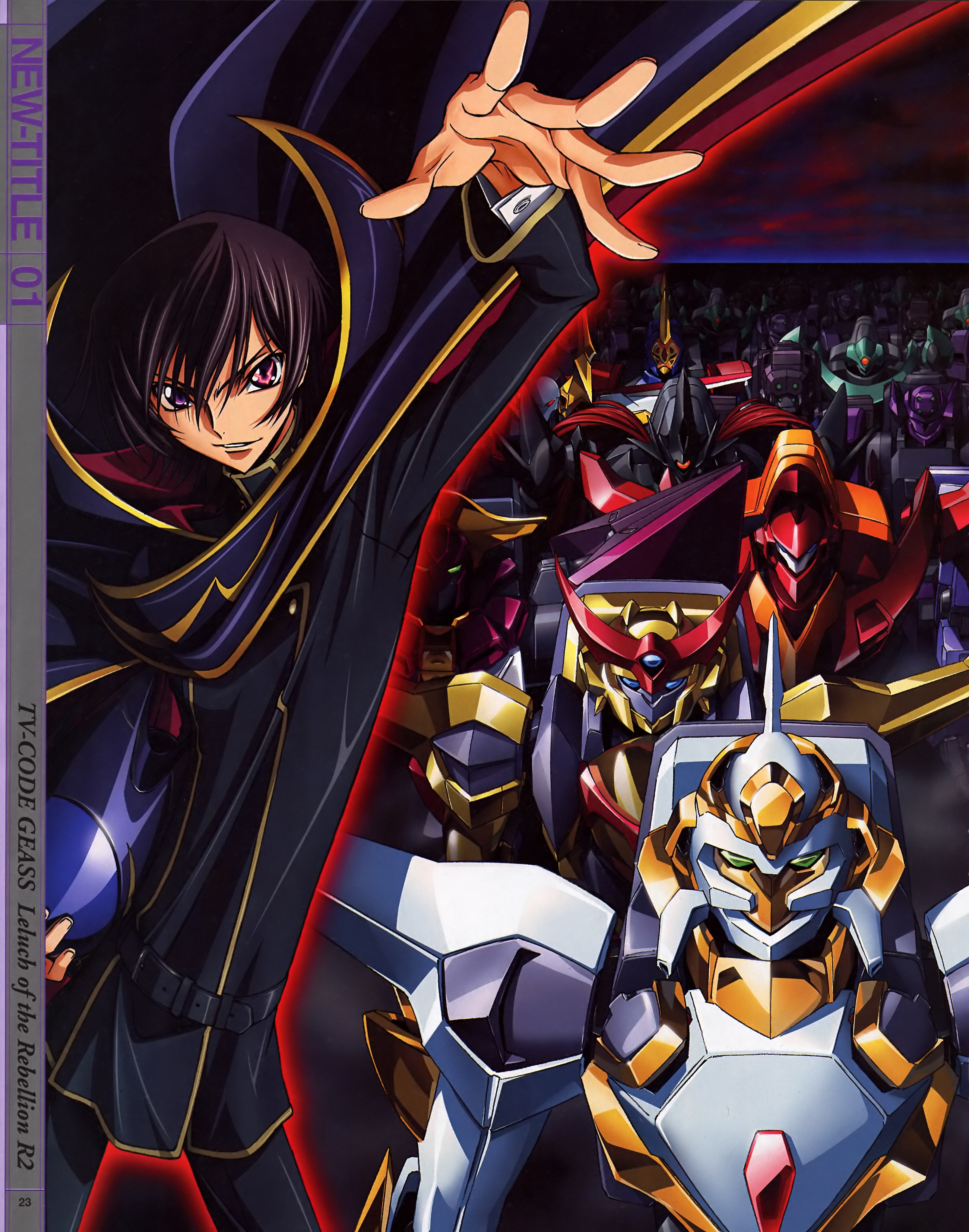 Code Geass Artbook Artwork Lamperouge Lelouch Cover Anime Wallpapers Hd Desktop And Mobile Backgrounds
