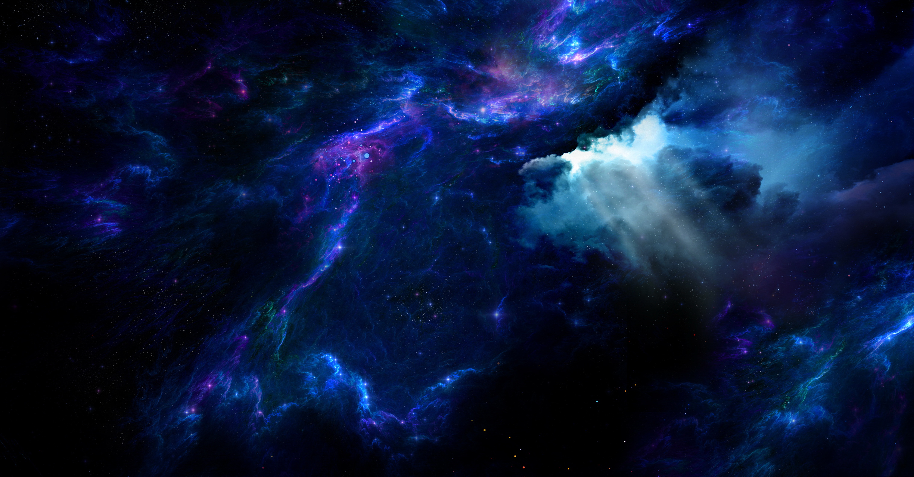 ourer, Nebula, Stars, Cg, Digital, Art Wallpaper