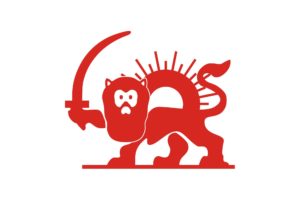 2000px red, Lion, With, Sun, Svg