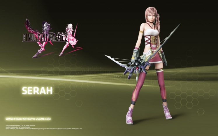 final, Fantasy, Final, Fantasy, Xiii 2, Serah HD Wallpaper Desktop Background