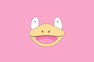 pokemon, Slowpoke, Simple, Background