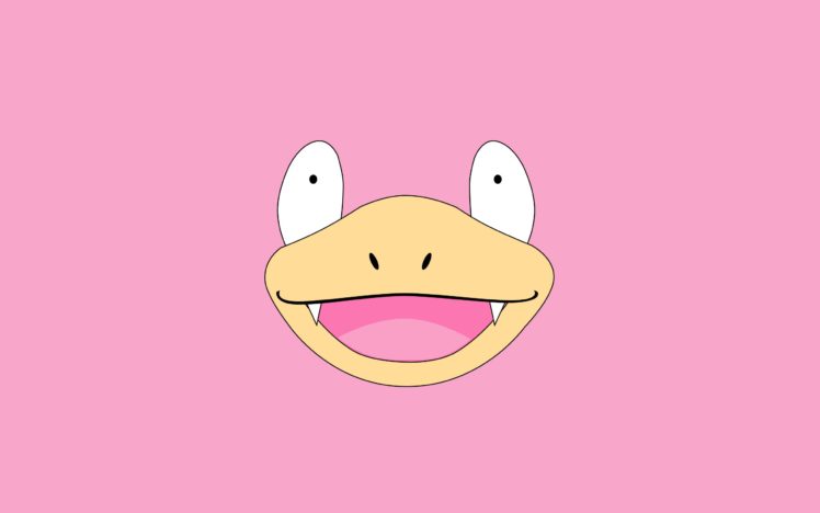 pokemon, Slowpoke, Simple, Background HD Wallpaper Desktop Background