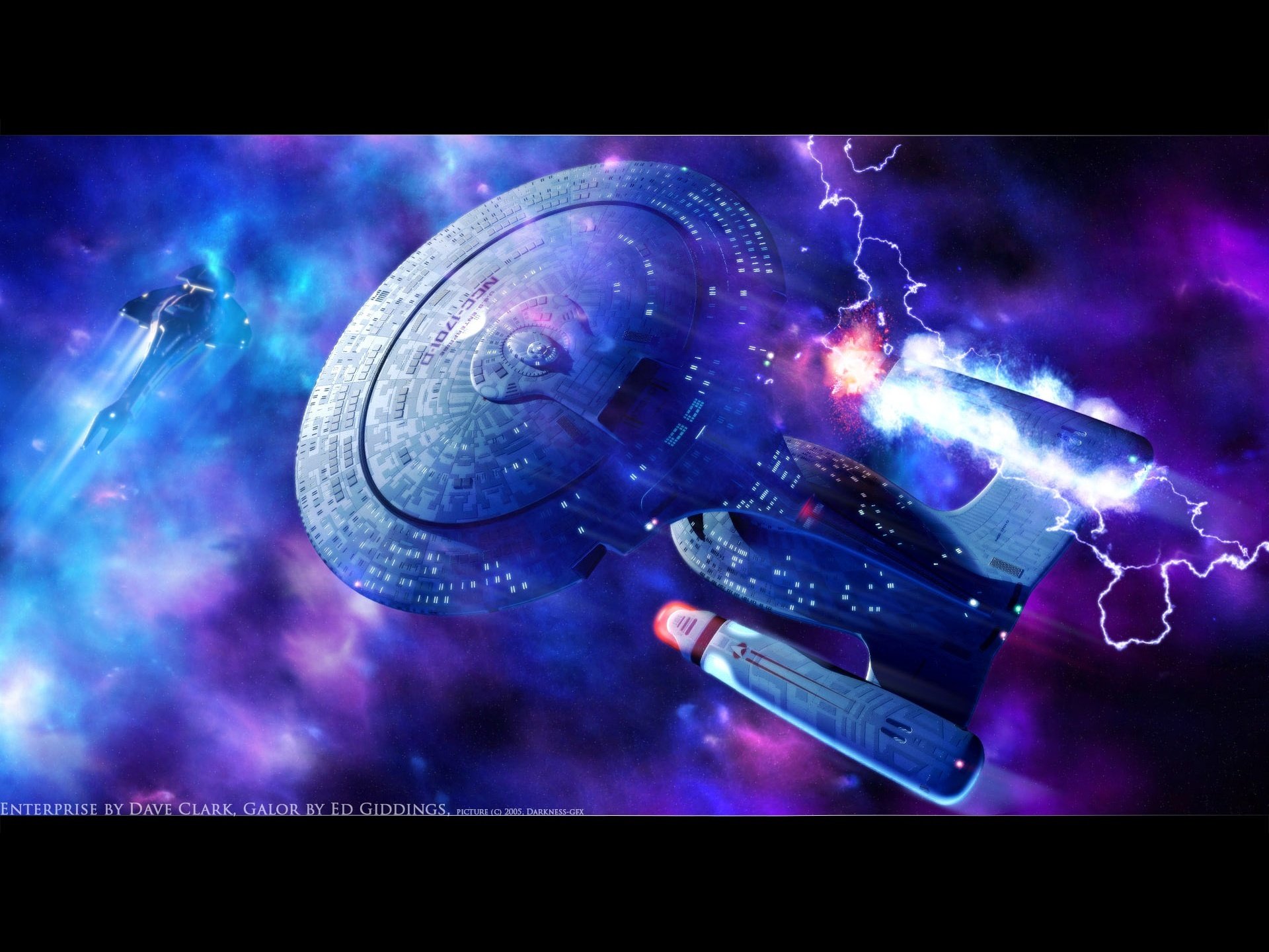 star, Trek, Galaxies, Uss, Enterprise Wallpaper