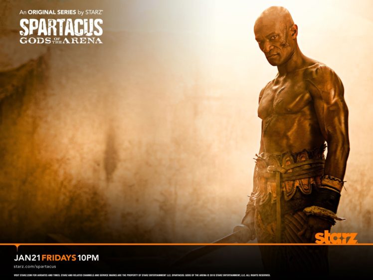 spartacus, Oenomaus, Doctore, Spartacus , Gods, Of, The, Arena, Peter, Mensah HD Wallpaper Desktop Background