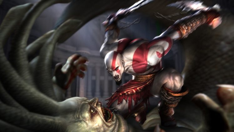 medusa, God, Of, War, Kratos HD Wallpaper Desktop Background