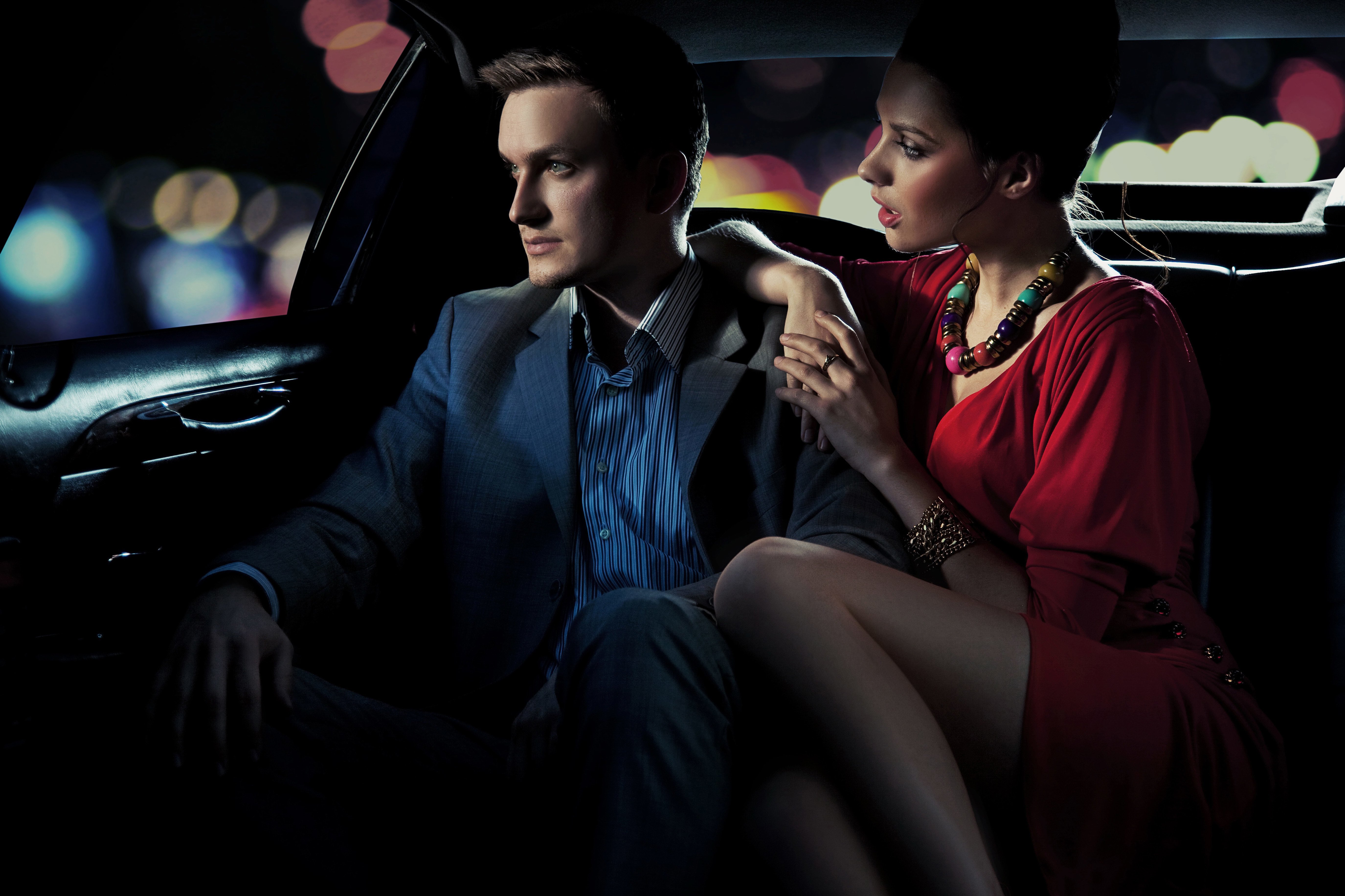 couple, Girl, Bokeh, Boy, Car, Mood, Love, Style, Fashion, Situation Wallpaper