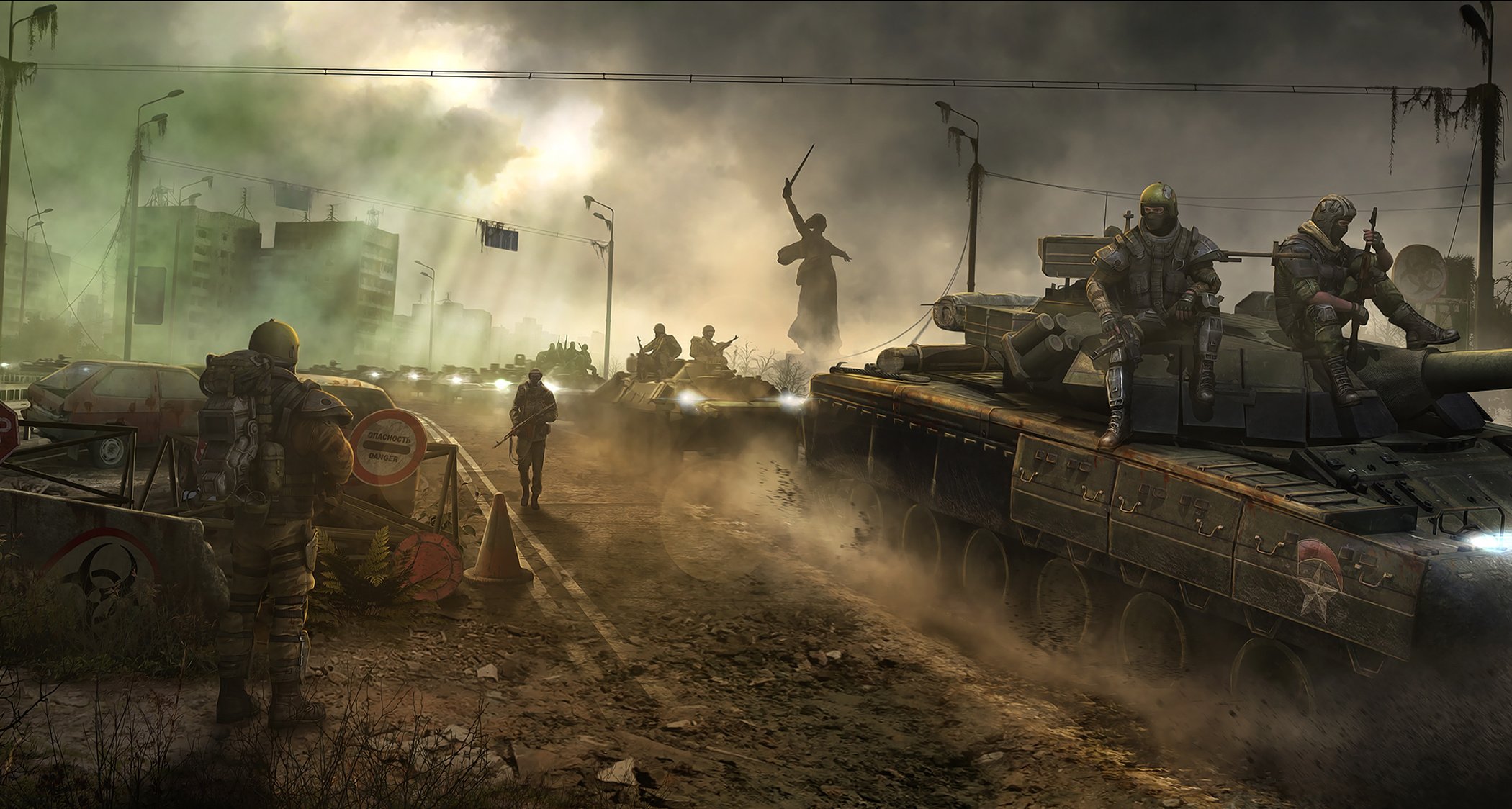 soldiers, War, Survarium, Survival, Zone, Military, Battle, Tank, Tanks Wallpaper