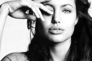 brunettes, Women, Angelina, Jolie, Models