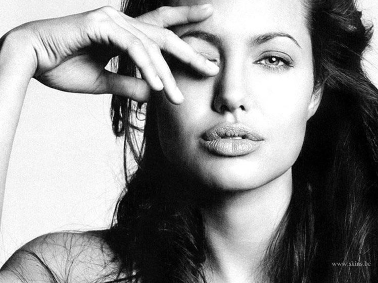 brunettes, Women, Angelina, Jolie, Models HD Wallpaper Desktop Background