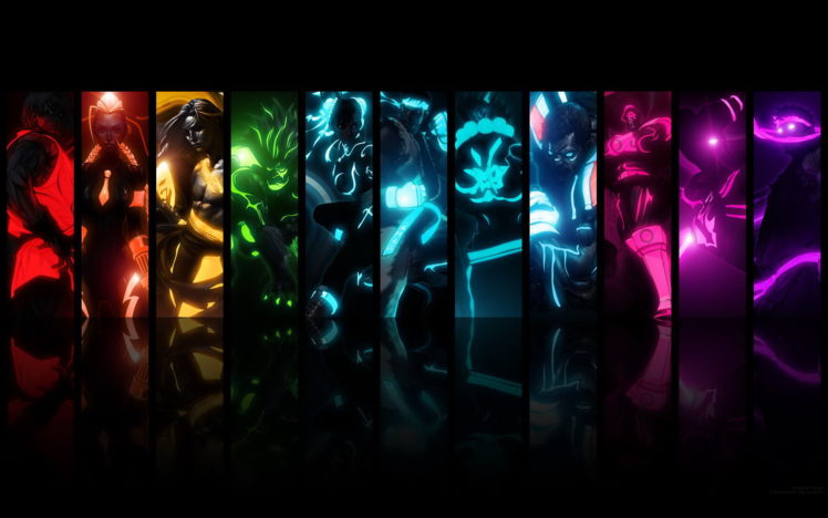street, Fighter, Fantasy, Hero, Collage, Warriors HD Wallpaper Desktop Background
