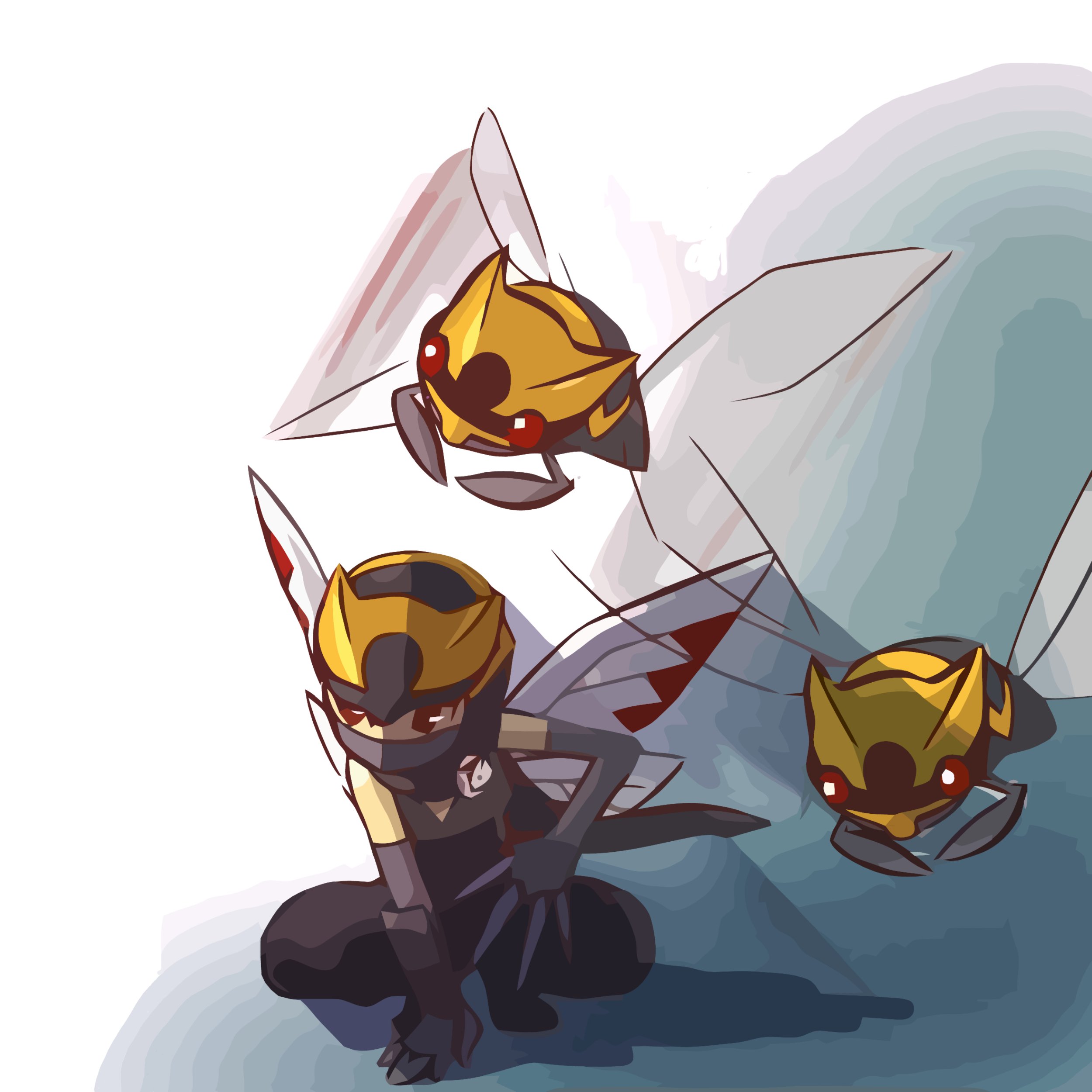 pokemon, Bees, Ninjask, Hitec Wallpaper