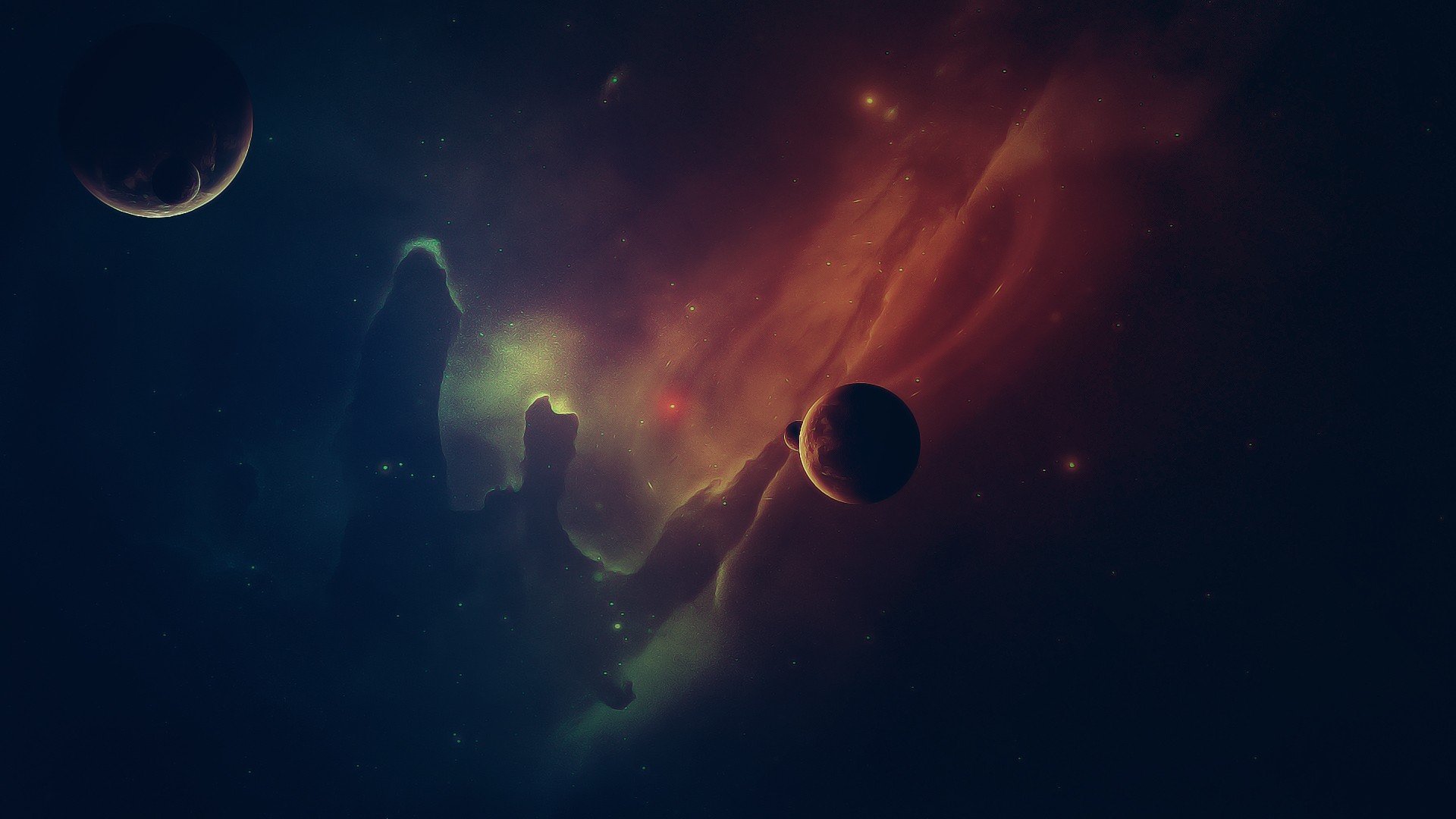 outer, Space, Stars, Galaxies, Planets, Nebulae, Space Wallpaper