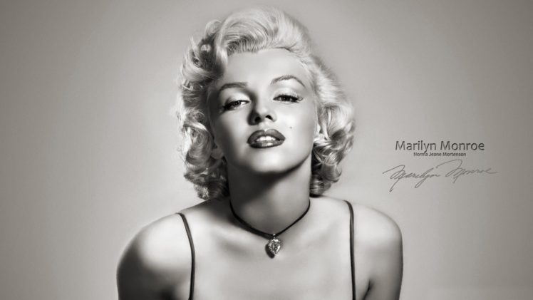 women, Eyes, Models, Marilyn, Monroe, Monochrome, Faces, Portraits HD Wallpaper Desktop Background