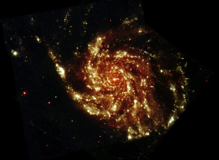 esa, Europe, Space, Galaxy, M101 HD Wallpaper Desktop Background