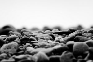rocks, Monochrome
