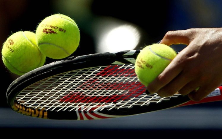 tennis, Tennis, Balls, Racket HD Wallpaper Desktop Background