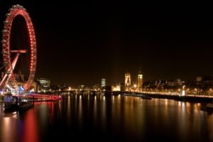 cityscapes, Lights, London, Buildings, Reflections