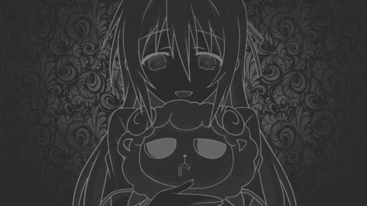 black, Anime, Mayo, Chiki, Anime, Girls, Konoe, Subaru, Sheeps HD Wallpaper Desktop Background
