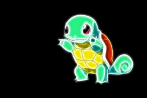 pokemon, Squirtle, Simple, Background, Black, Background