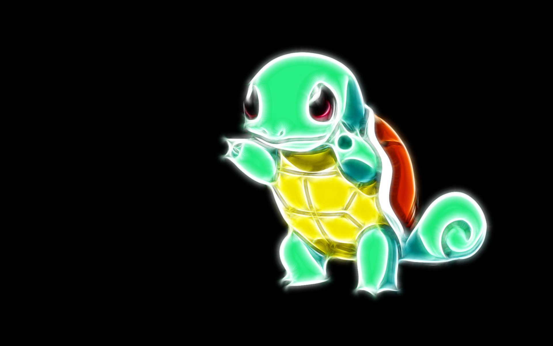 pokemon, Squirtle, Simple, Background, Black, Background Wallpaper