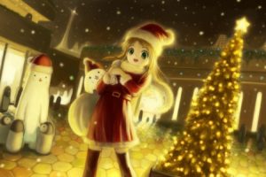christmas, Anime, Girls