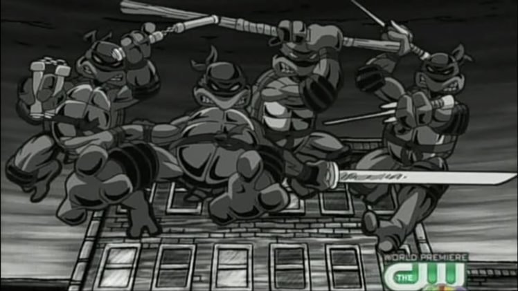 teenage, Mutant, Ninja, Turtles, Grayscale HD Wallpaper Desktop Background