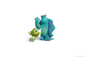 pixar, Monsters, Monsters, Inc, , White, Background