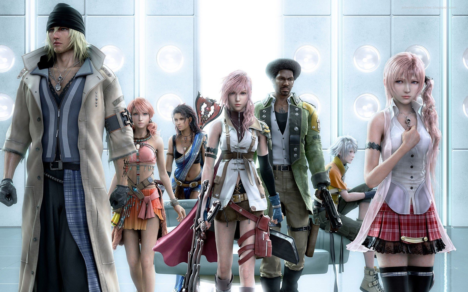 video, Games, Final, Fantasy, Xiii Wallpaper