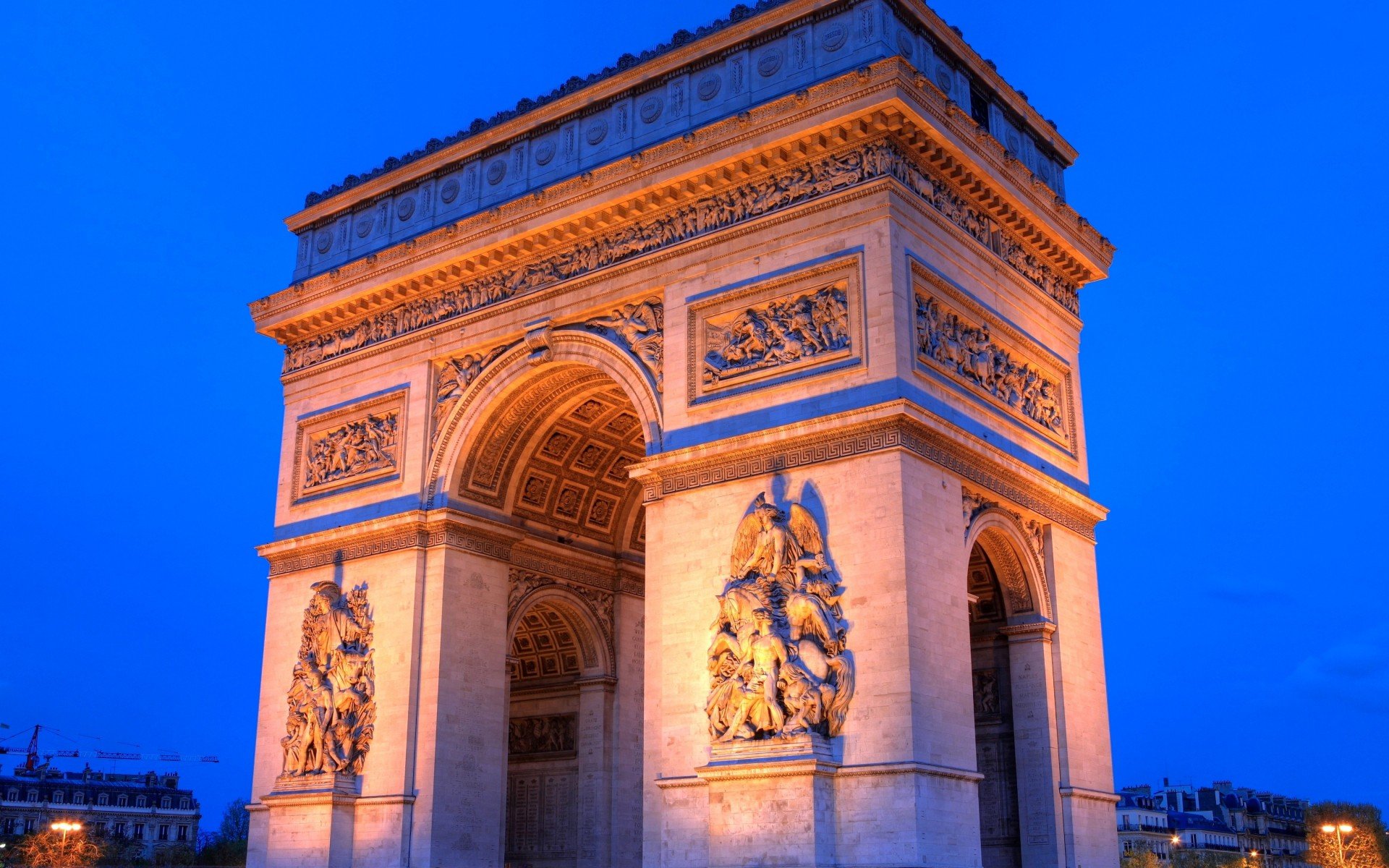 paris, Architecture, Buildings, Arc, De, Triomph Wallpaper