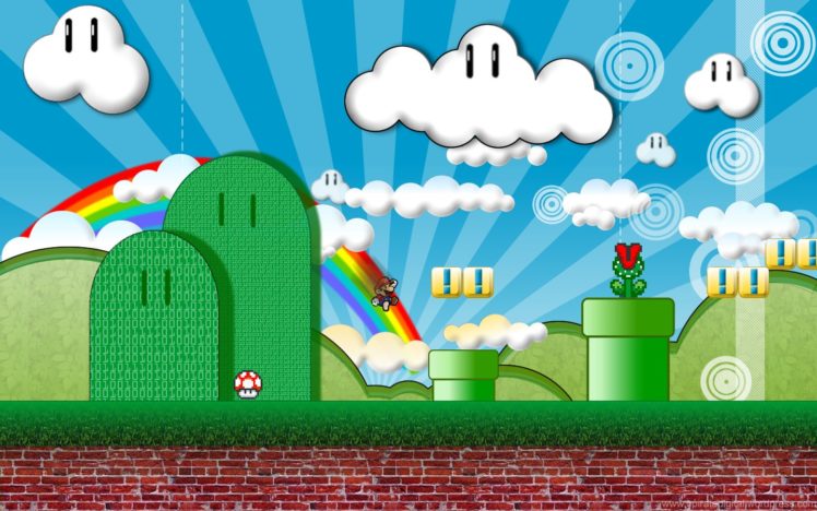 video, Games, Mario, Super, Mario HD Wallpaper Desktop Background