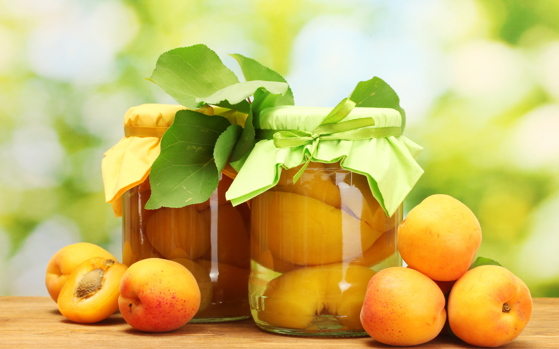 food, Canning, Peach, Still, Life, Rustic Wallpaper