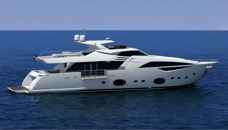 ferretti, Yacht, Boat, Ship,  5 HD Wallpaper Desktop Background