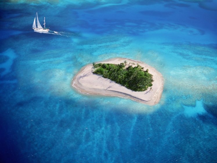 water, Ocean, Landscapes, Trees, Tropical, Islands, Boats, Virgin, Islands, Tropical, Island HD Wallpaper Desktop Background