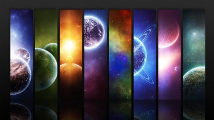 planets, Digital, Art, Artwork HD Wallpaper Desktop Background
